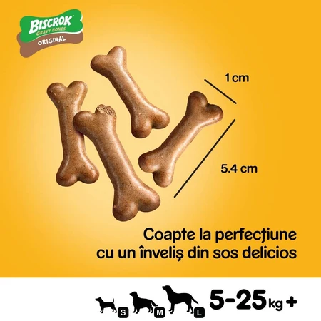 PEDIGREE Biscrok Gravy Bones, dog treats, biscuits, 10kg