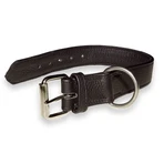 JULIUS-K9 ECO leather, collare regolabile per cani, in pelle, 25mm x 50cm, nero
