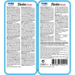 INABA Churu Dog Twin, XS-XL, Pollo y Queso, comida húmeda para perros sin cereales, (en sopa), 80g