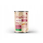 PREFERA Pro H&T Pro Dinner, XS-XL, Duck and Quinoa, canned grain-free moist dog food, (pate), 400g