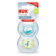 M3 Freestyle silicone soother, 2 pieces, 18-36 months, Nuk