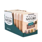 NATURO Low Grain Senior, XS-L, Turkey and Vegetables, wet low grain senior dog food, in aspic, 400g