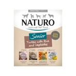 NATURO Low Grain Senior, XS-L, Turkey and Vegetables, wet low grain senior dog food, in aspic, 400g