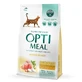 OPTIMEAL, Chicken, dry cat food, 700g