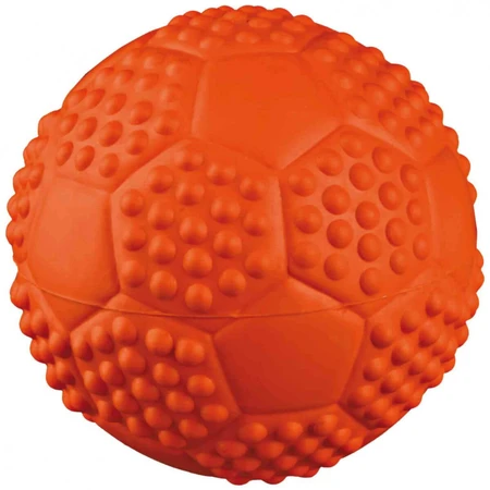 Trixie, speelbal sportbal voor honden, met geluid, natuurrubber, 5,5cm, multicolor