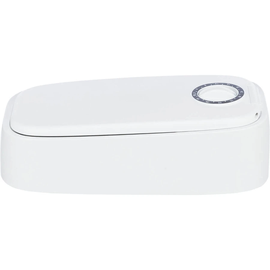 TRIXIE TX1, automatische hondenvoerbak, 1 rechthoekige bak, programmeerbaar, met koeling, kunststof, wit, S-L(0,3l, 24x7cm)