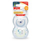 Ciuccio in silicone M1 Star Day&amp;Night, 2 pezzi, 0-6 mesi, Nuk