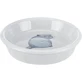 TRIXIE Cat, cat bowl, round, ceramic, gray, 0.25l, ⌀13cm