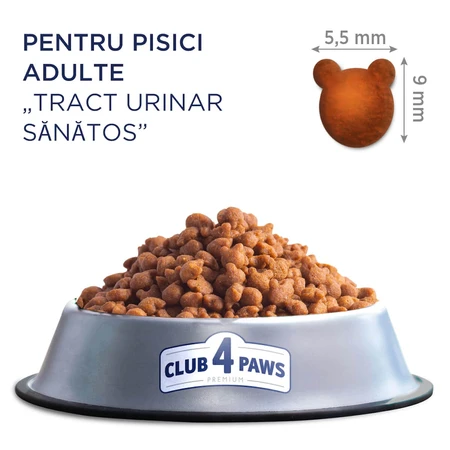 CLUB 4 PAWS Premium Urinary Health, Kip, droogvoer voor katten, Urinary System, 2kg