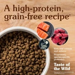 TASTE OF THE WILD Rocky Mountain, Wildfleisch und Lachs, getreidefreies Katzentrockenfutter, 2kg
