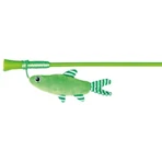Trixie, anzuelo, juguete, gatos, felpa, multicolor, 42cm