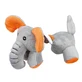 Trixie, varios juguetes para perros, con sonido, felpa, 17cm, multicolor