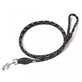 JULIUS-K9 IDC Rope, reflective lanyard leash with handle dogs, nylon, lanyard, 12mm x 1.2m, black