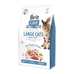BRIT Care Large Cats Power & Vitality L-XL, Pato y Pollo, pienso sin cereales, 2kg