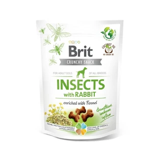 BRIT Care Crunchy Cracker, Insects and Rabbit with Cumin, grain-free dog treats, 200g