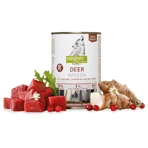 ISEGRIM, XS-XL, Ciervo, comida húmeda en lata sin cereales, (en salsa), 800g