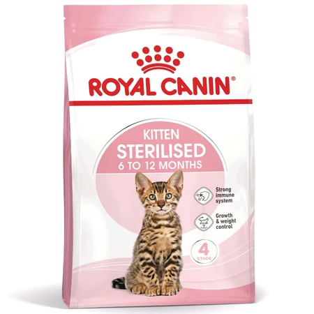ROYAL CANIN Kitten Sterilized, alimento seco para gatos esterilizados junior, 2kg