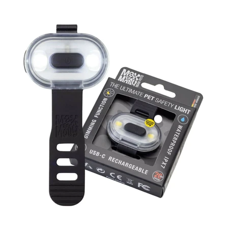 MAX & MOLLY Matrix Ultra Led, accessorio di illuminazione per cani, nero