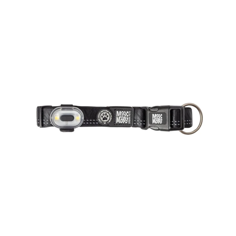 MAX & MOLLY Matrix Ultra Led, accessorio di illuminazione per cani, nero