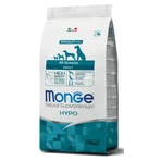 MONGE Natural Superpremium Speciality Line Hypo, XS-XL, Salmón y Atún, pienso para perros alérgicos, 2,5kg