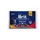 BRIT Premium Multipack Plato de Carne, 2 sabores, envase mixto, sobre de comida húmeda para gatos, (en salsa), 100g x 4