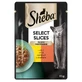 SHEBA Select Slices, Chicken and Beef, sachet wet cat food, (in sauce), 85g