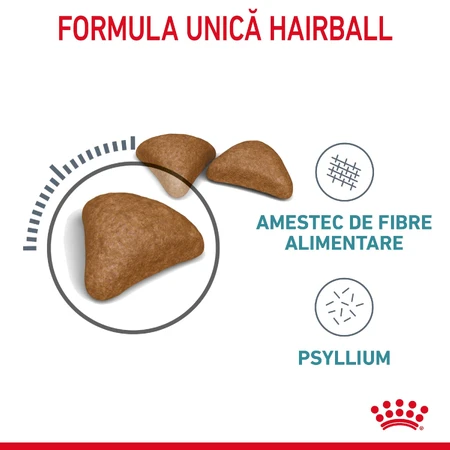 ROYAL CANIN Hairball Care Adult, alimento seco para gatos, control de las bolas de pelo, 2kg
