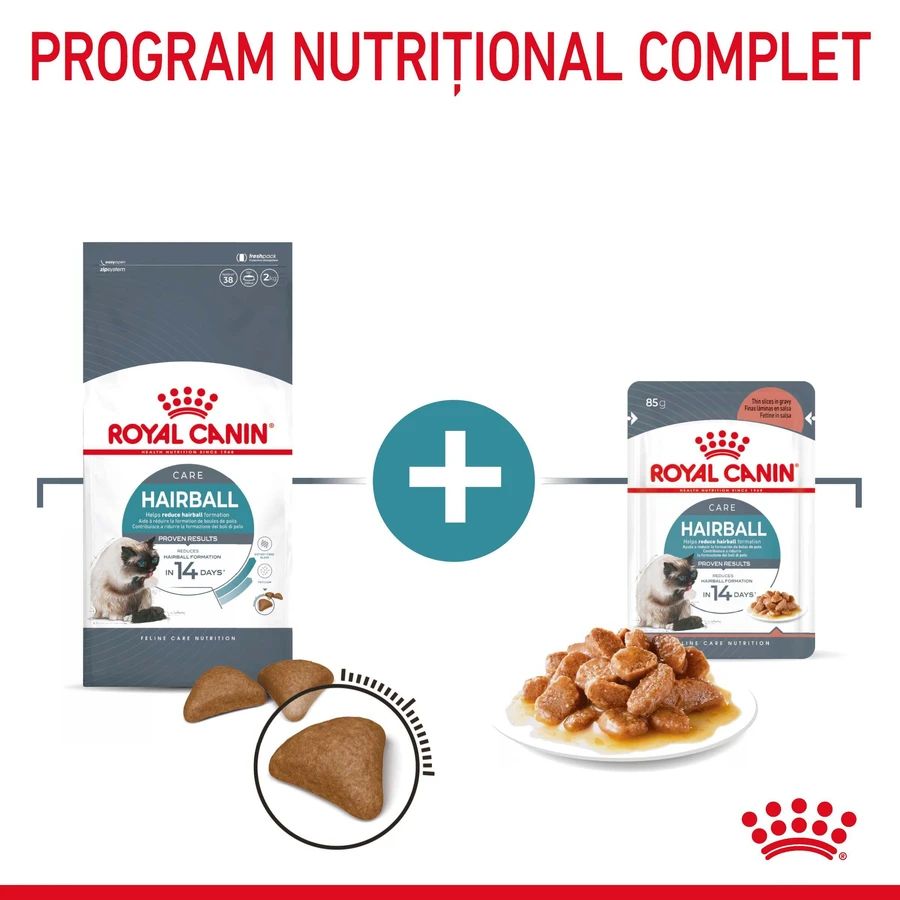 ROYAL CANIN Hairball Care Adult, alimento seco para gatos, control de las bolas de pelo, 2kg