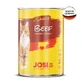 JOSICAT, Carne de vaca, comida húmeda en lata, (en salsa), bax, 415g x 12pcs