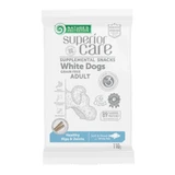 NATURES PROTECTION Superior Care Superior Care White Fur, White Fish, bezzbożowa karma funkcjonalna dla psów, biała sierść, wsparcie stawów, 110g