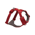 RUFFWEAR Front Rage Red Canyon, dubbel harnas (borst&rug) hondentraining, verstelbaar, reflecterend, rood, XS(43-56cm)