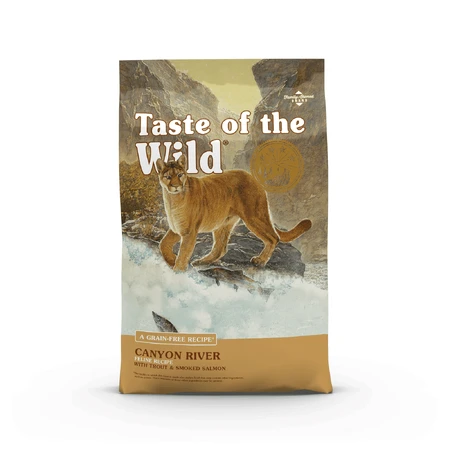 TASTE OF THE WILD Canyon River, Trucha y Salmón, pienso sin cereales, 2kg