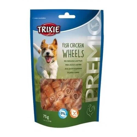 Trixie Premio Rouleaux de poulet et de poisson rôtis, 75 g