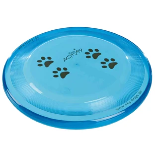 TRIXIE Activité, frisbee, jouet disque, chiens, plastique, 19cm, multicolore