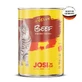 JOSICAT, Ternera, comida húmeda en lata, (en aspic), 400g x 12