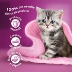 WHISKAS Junior Classic Selections, Rund en Kip, zakje natvoer voor junior katten, (in aspic), multipack, 85g x 4