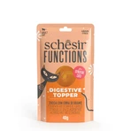 SCHESIR Functions Digestive Topper, Kürbis, Sachet getreidefreies Katzennassfutter, Verdauungssystem, (Topping), 40g