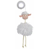 Trixie, sheep toy with string, cats, plush, multicolored, 20cm