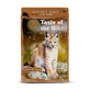 TASTE OF THE WILD Kitten, Pollo, sobre de comida húmeda sin cereales para gatos junior, (paté), 85g