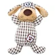 Trixie, jouet pour chien, peluche et coton, 26cm, multicolore