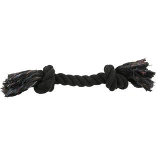 TRIXIE, jouet en corde avec 2 noeuds, 37cm, multicolore