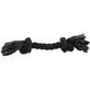 TRIXIE, jouet en corde avec 2 noeuds, 37cm, multicolore