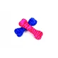 LEOPET Bone, dog fetch toy, S-M, vinyl, physical activities, various colors, 16 cm