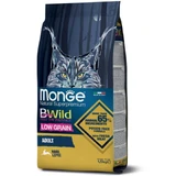 MONGE BWild, Konijn, droogvoer met laag graangehalte voor katten, 1.5kg