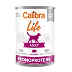 CALIBRA Life, XS-XL, sanglier et canneberge, nourriture humide en conserve sans céréales pour chiens, (pâté), 400g