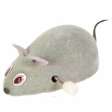 Trixie, mouse with key, toy, cats, multicolored, 7 cm