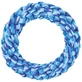 TRIXIE, juguete de aro de cuerda para perros, 14 cm, multicolor