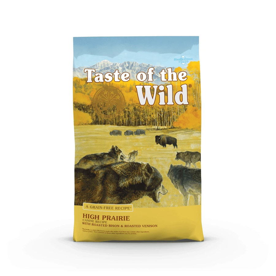 TASTE OF THE WILD High Prairie, Bison and Venison, grain-free dry dog food, 2kg