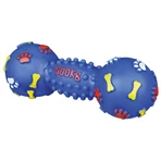 TRIXIE, jouet haltère pour chien, avec son, vinyle, 19cm, multicolore