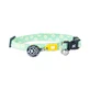 MAX &amp; MOLLY Smart ID Daisies, collier pour chat, réglable, polyester, vert, boucle trident, 22-35 x 1cm